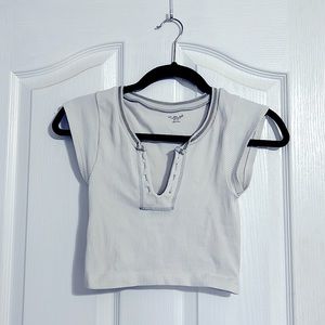 Urban Outfitters Go for gold Out from under white top